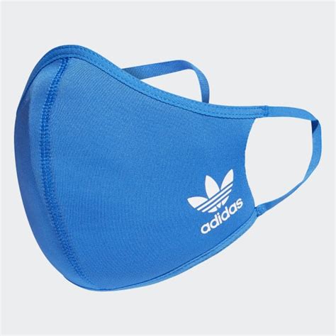 blauw adidas mondkapje|adidas Mondkapje 3.